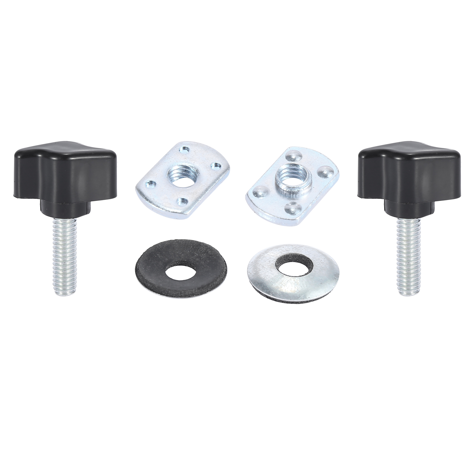 Pack(8)Hardtop Bolts Screws Quick Removal Fastener Thumb Screw for Jeep Wrangler