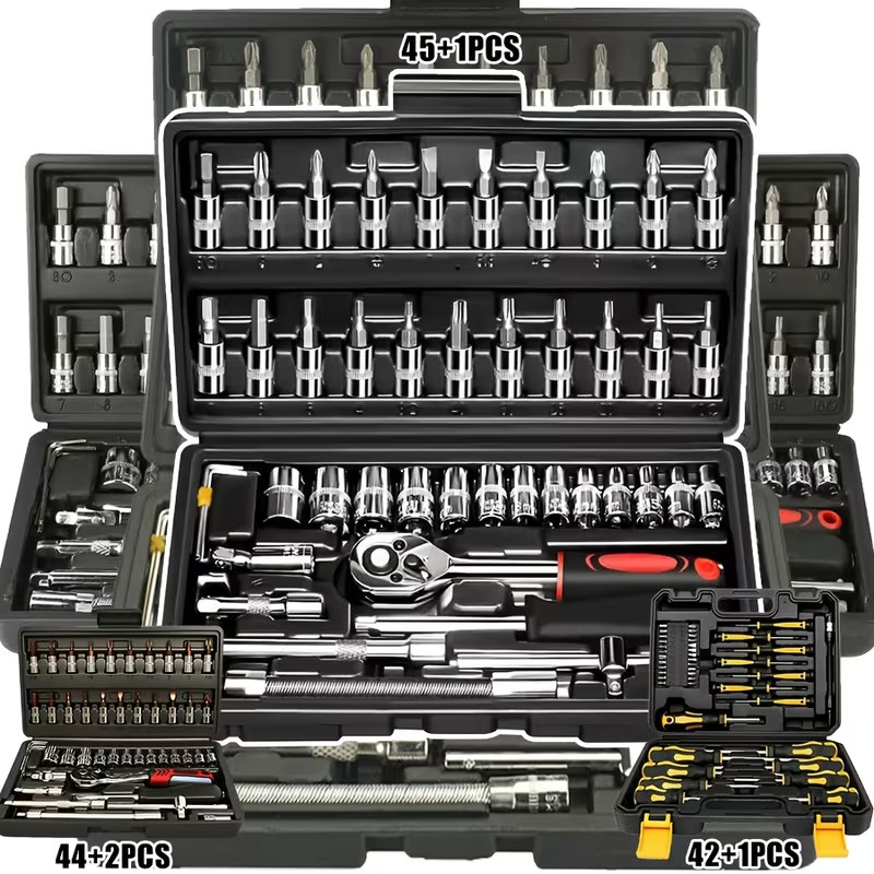 Professional Auto Repair Kit] High-End Professional 44+2 Piece Tool