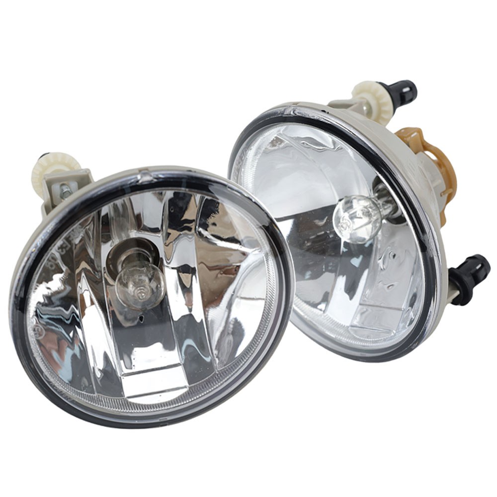 For Jeep Patriot 2011-2016 2017 PAIR Front Bumper Fog Light Lamp Halogen W/Bulbs