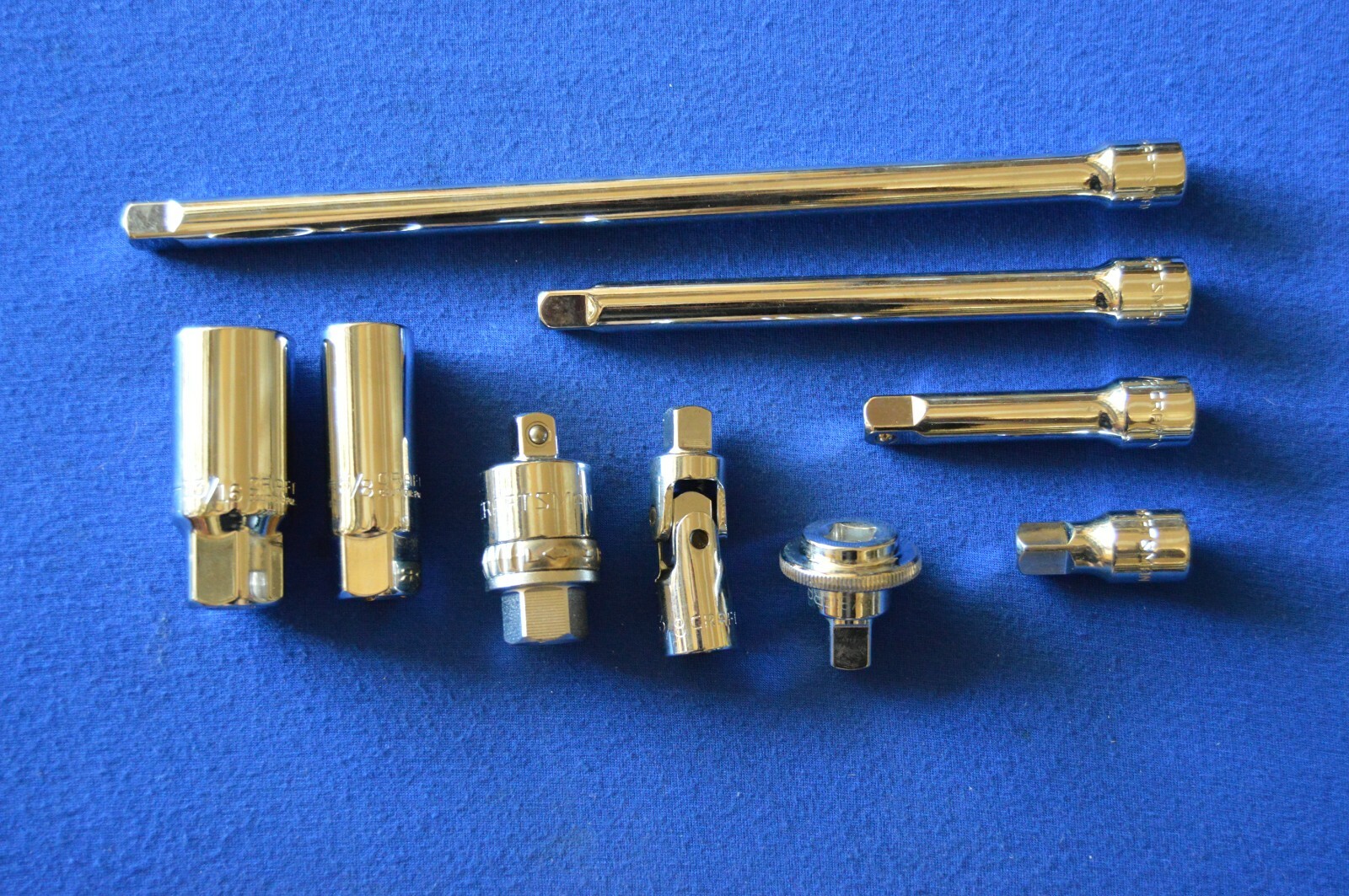 Craftsman 3/8 Drive 6-12 PT SAE Sockets Ratchet,Speed Wrench Etc 451A