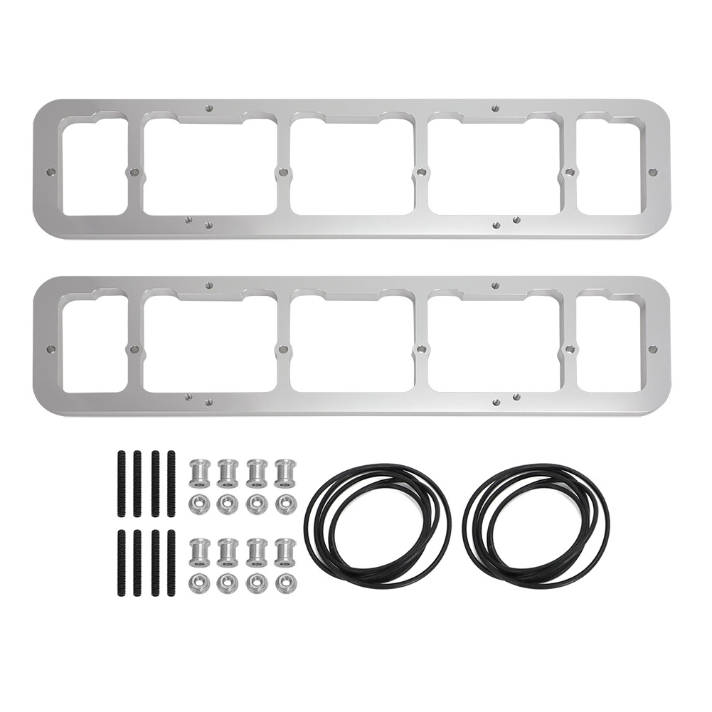 For Center Bolt Head Vortec to Perimeter Valve Cover Adapters 305 350 Chevy SBC