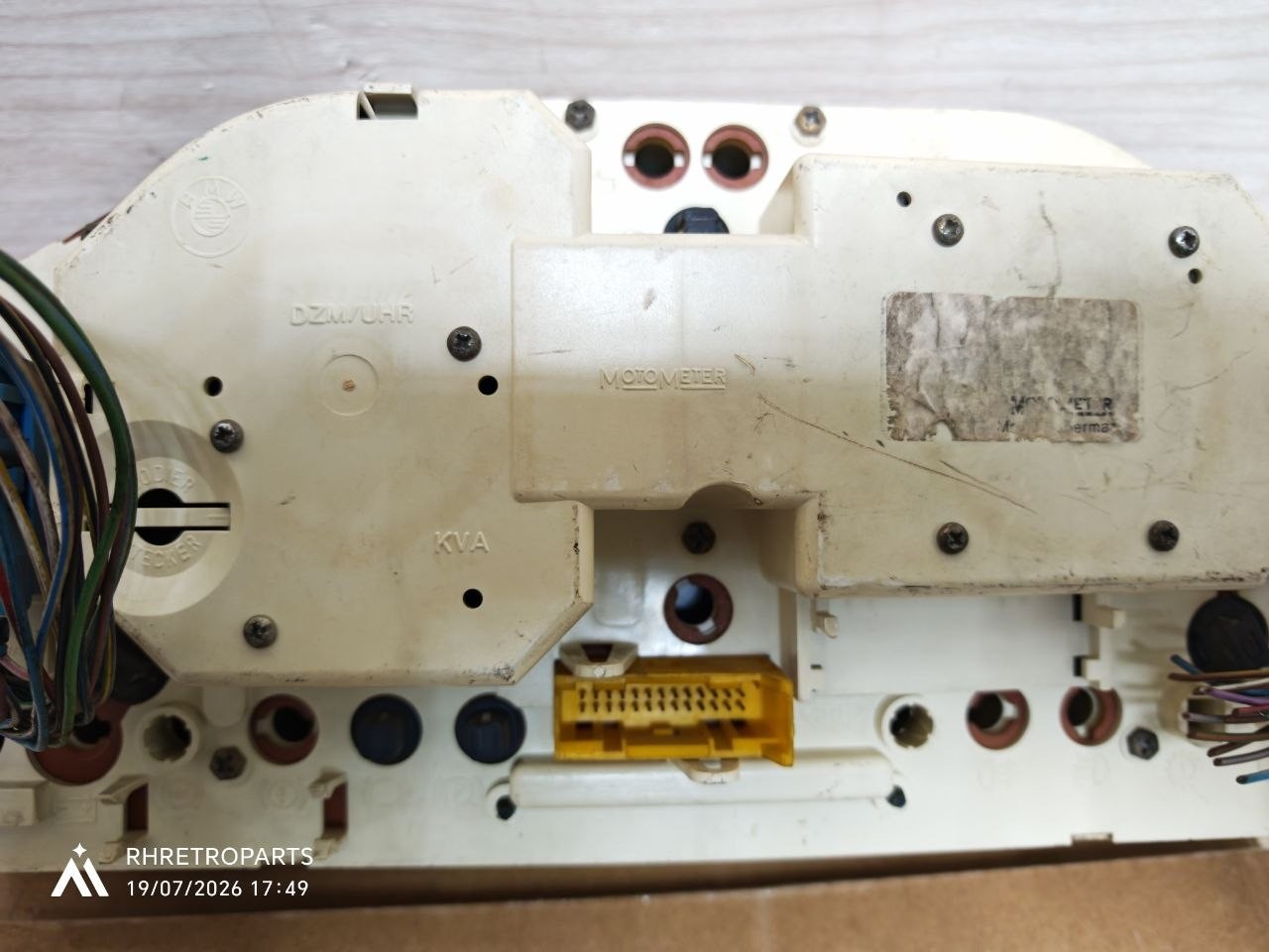 BMW E30 3-Series Instrument Cluster Speedometer Tachometer 112k OEM