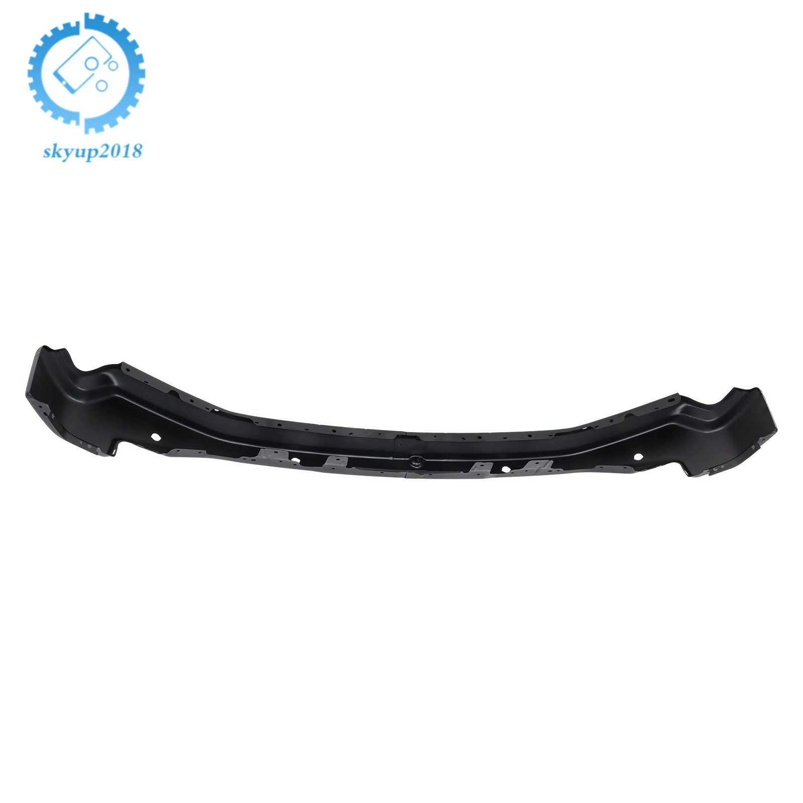 GM1002899 Black Split Front Bumper With Sensor Holes For GMC Sierra 1500 2022-25