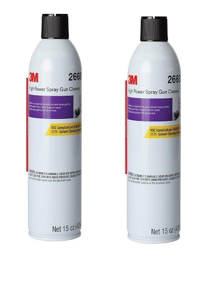 3M High Power Spray Gun Cleaner, 26689, For Paint Spray Guns (2 Pack)