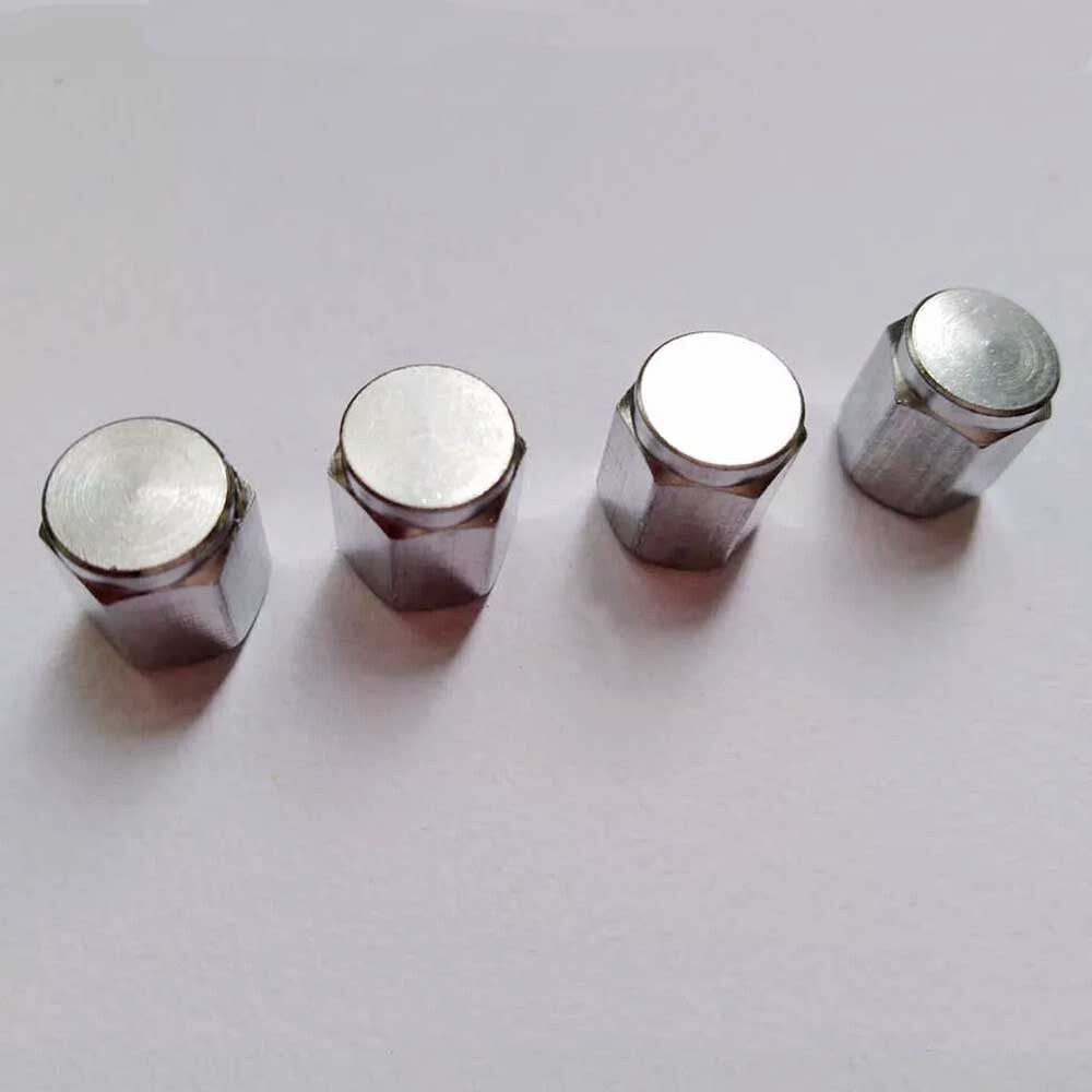 40 Pcs – Brass Metal Chrome Valve Caps Tire Valve Stem Caps US Stock A393