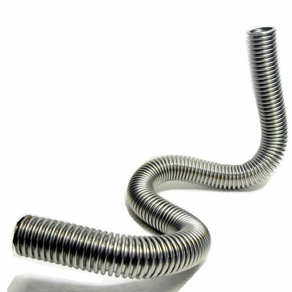 1″ ID Exhaust Flex Pipe Tubing Galvanized Steel Small Engine Exhaust By the Foot