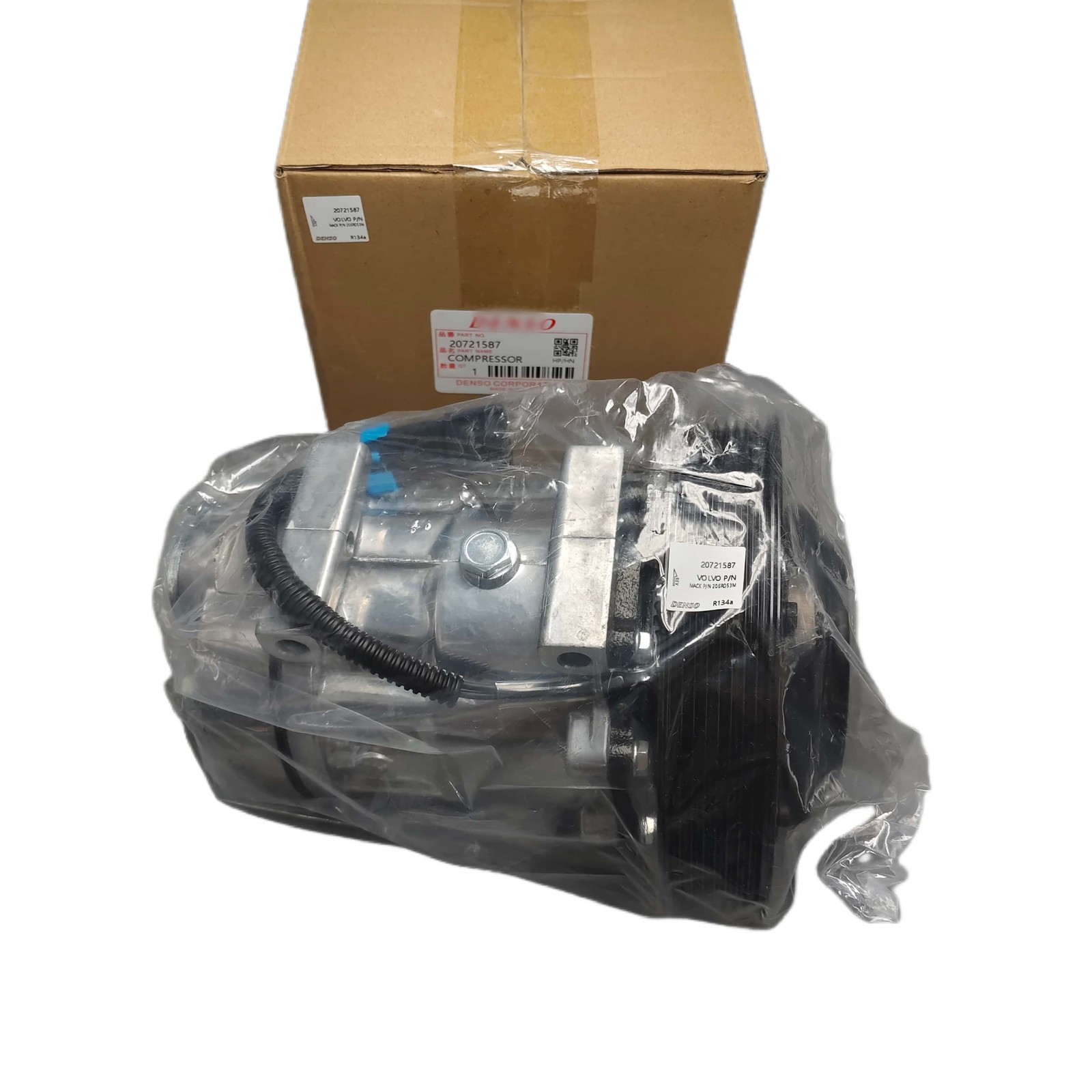 AC Compressor For Mack Volvo VNL Trucks 20721587 206RD52M 206RD53M 4326