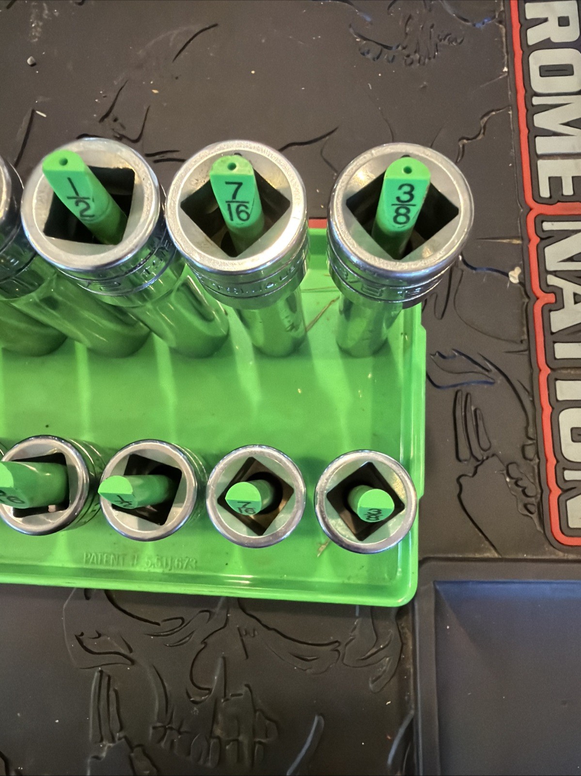 Snap On Sae 1/2 Dr Shallow & Deep Socket Set 25pc 3/8-1-1/8 6 Point FREE SHIPPP