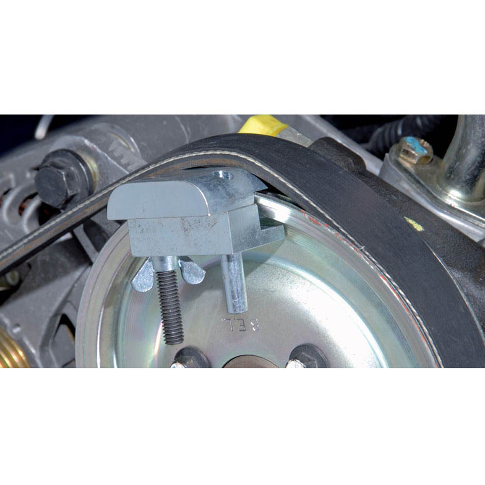 Auto Auxiliary Elasticated Stretch Ribbed Pulley Drive Belt Removal Installation