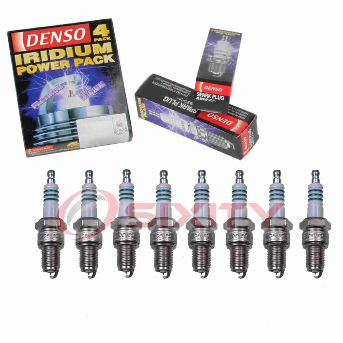8 pc DENSO 5306 Iridium Power Spark Plugs for ZVP 121 087 S ZVP 121 085 C zn