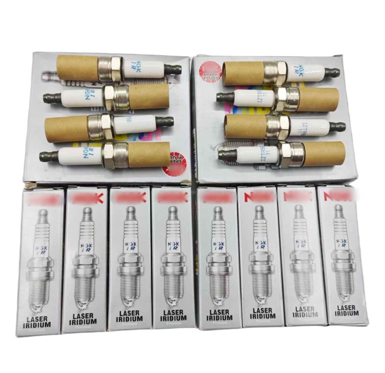 8 PCS LASER IRIDIUM SPARK PLUGS For Ngk 1465 IZTR5B11 New