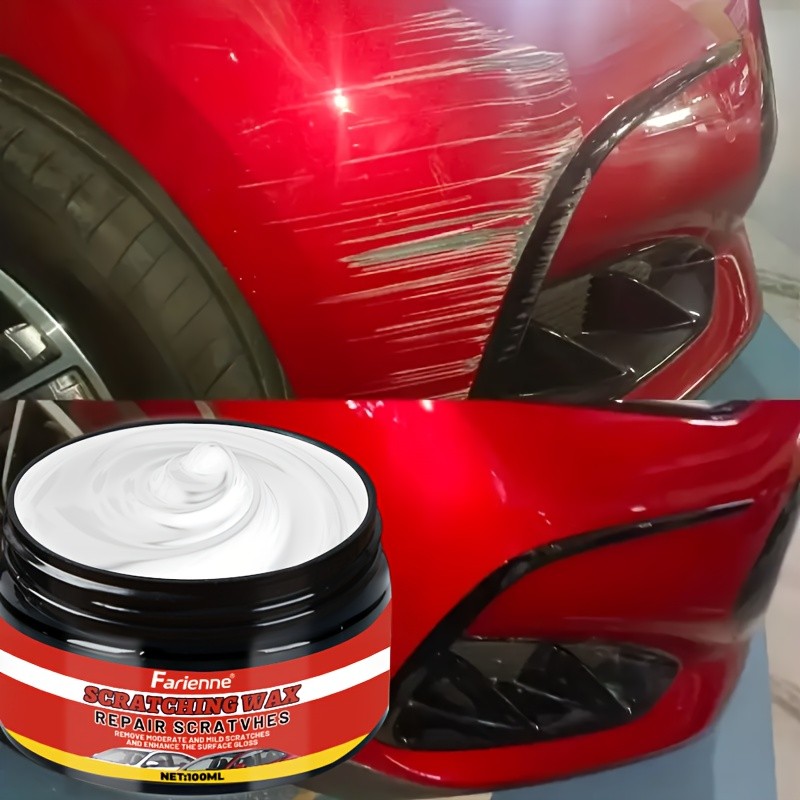 100g Nano Gloss Scratch Repair Wax Car Polish for Deep Scratches All Colors
