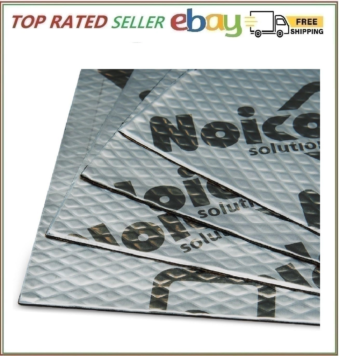 Noico 80 mil 18 sqft car Sound deadening mat, Butyl Automotive Sound Deadener…