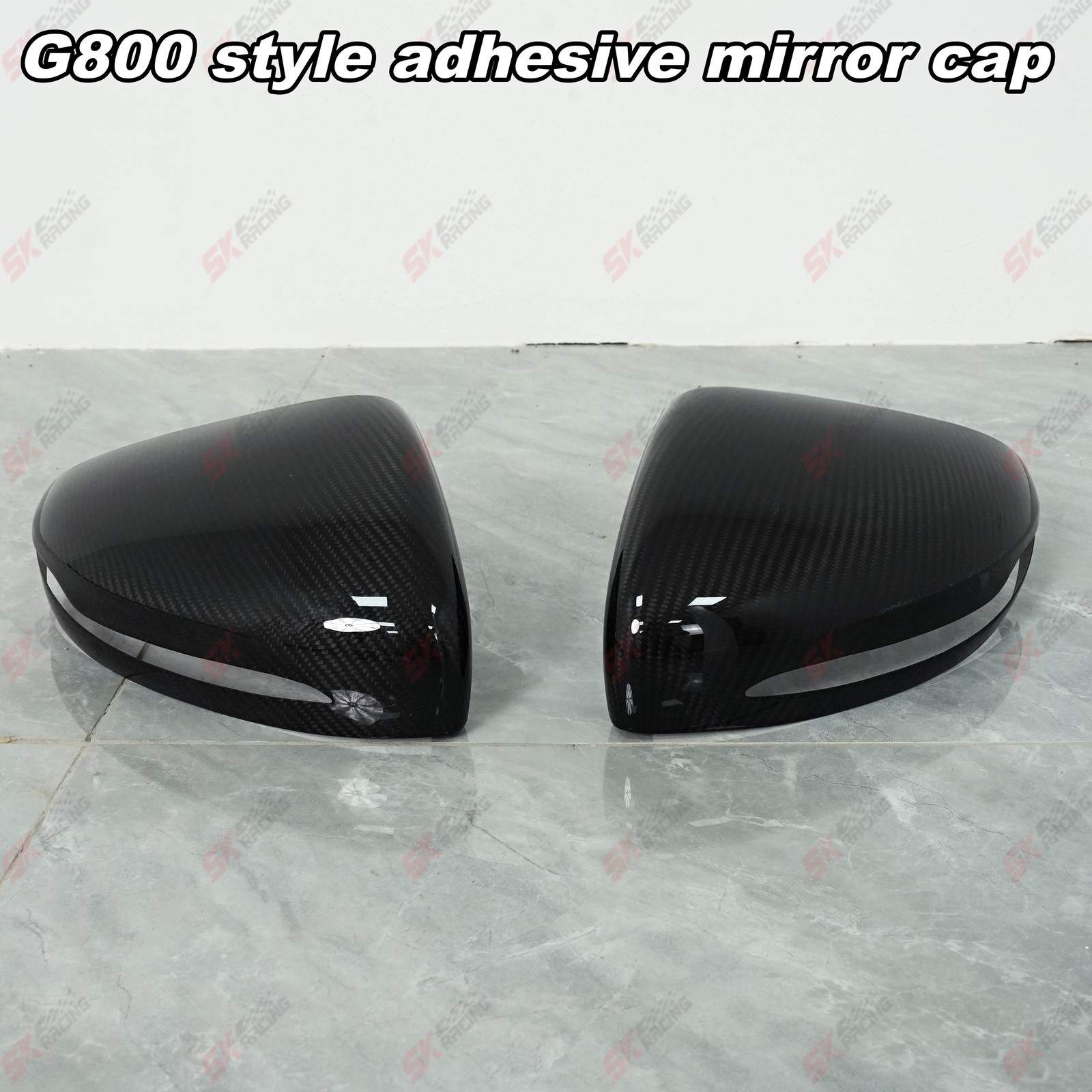 Fits Benz G63 AMG W465 25+ Dry Carbon Front Rear Lip Side Mirror Cover Caps Kits