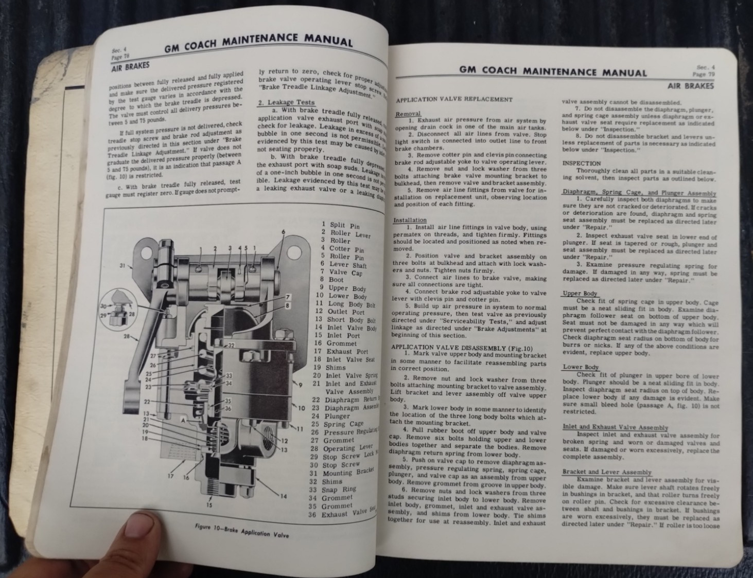 1960 GM Motor Coach Maintenance Manual X-5818 Model PD-4104 W/ Wiring Diagrams