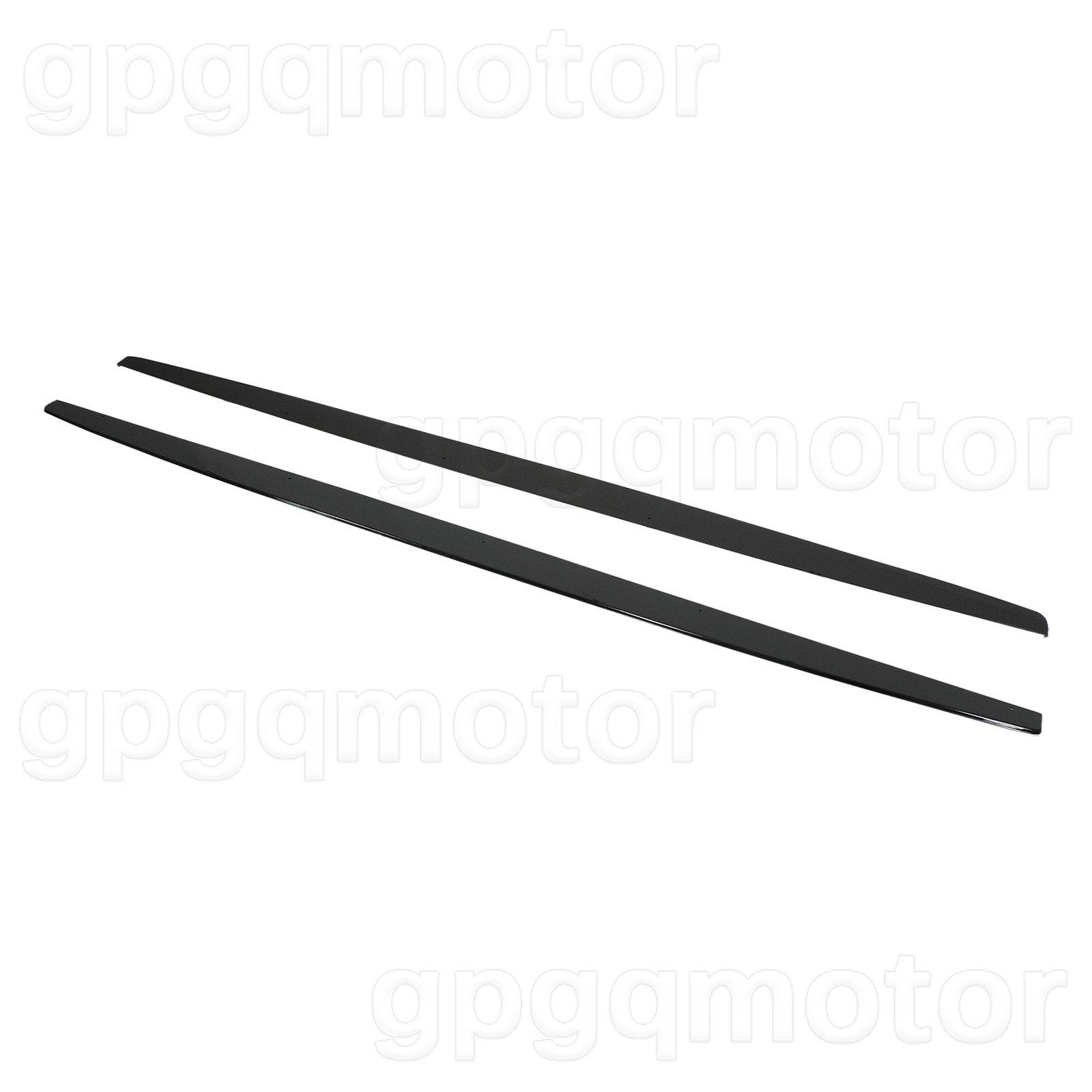 For BMW 1-SERIES M E81 E82 E87 E88 2007-2013 MP Style Black Side Skirt Extension