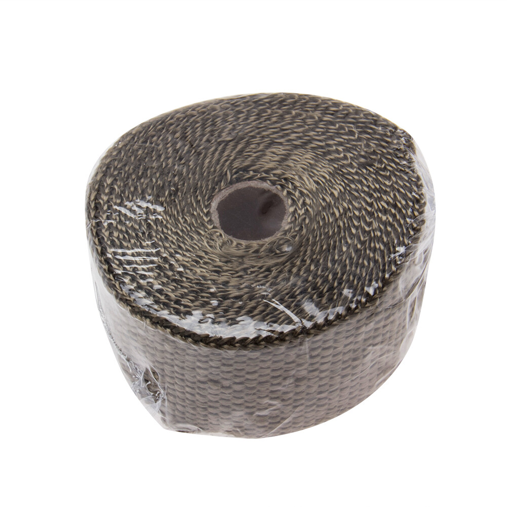 Titanium Muffler Exhaust Pipe Insulation Thermal Heat Wrap Motorcycle Header 5M