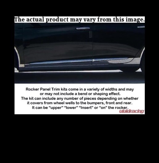TH37248 Polished Upper Rocker Trim 10Pc Fits 97-99 DeVille Sedan