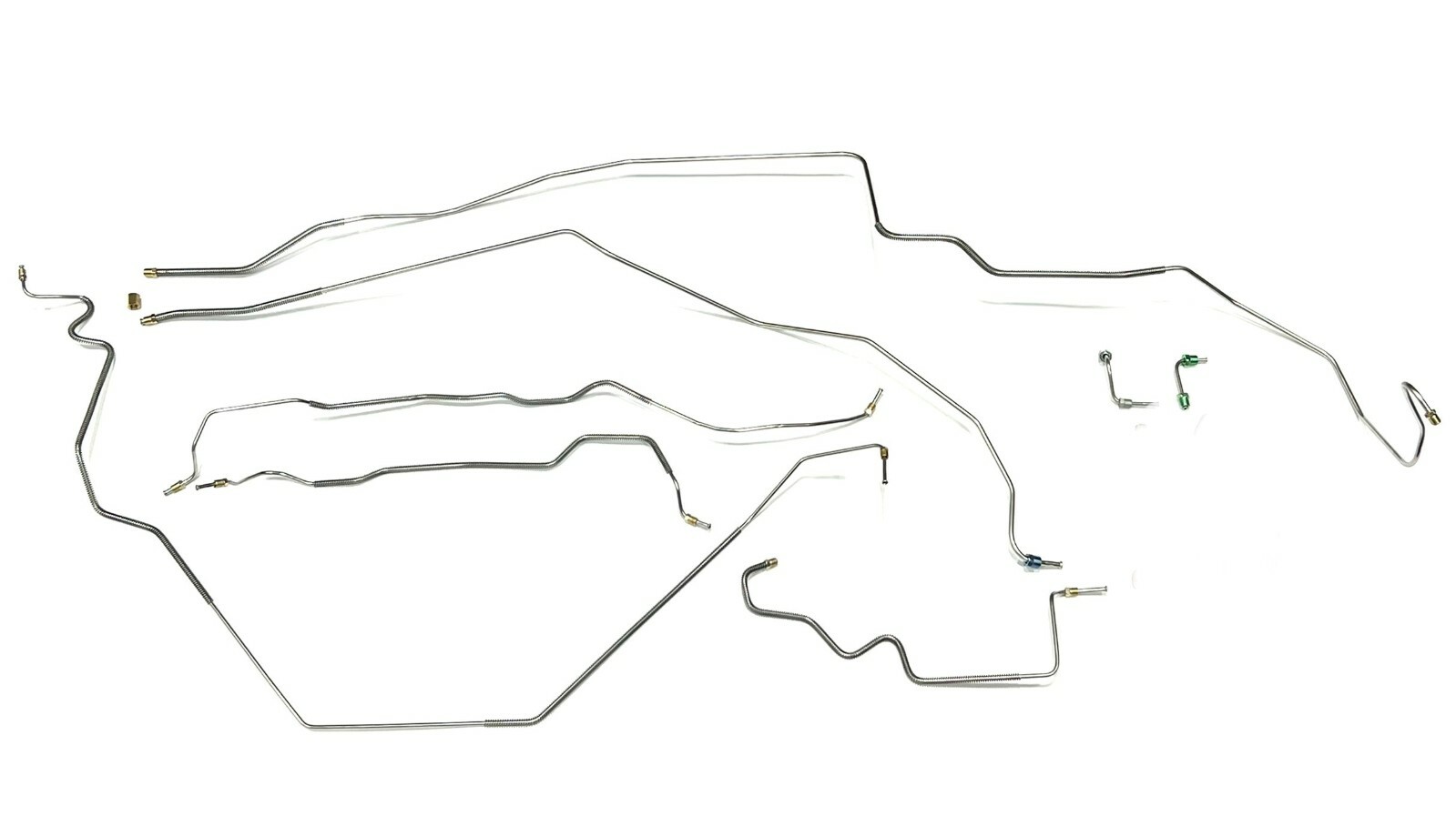 Complete Stainless Brake Line Kit For 1967-69 Camaro (Bullet Points For Fitment)