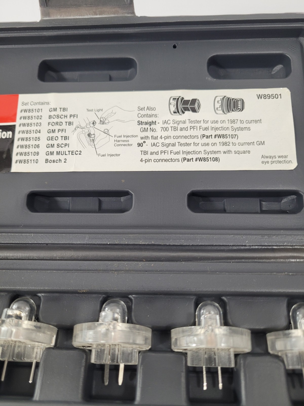 Performance Tech Electronic Fuel Injection Test Light and IAC Light W89501 6C