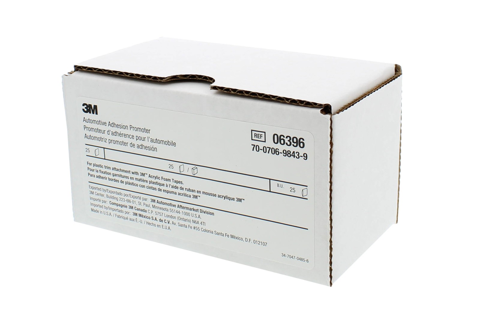 3M 06396 Adhesion Promoter Attachment Tape Liquid Primer (4 pack)