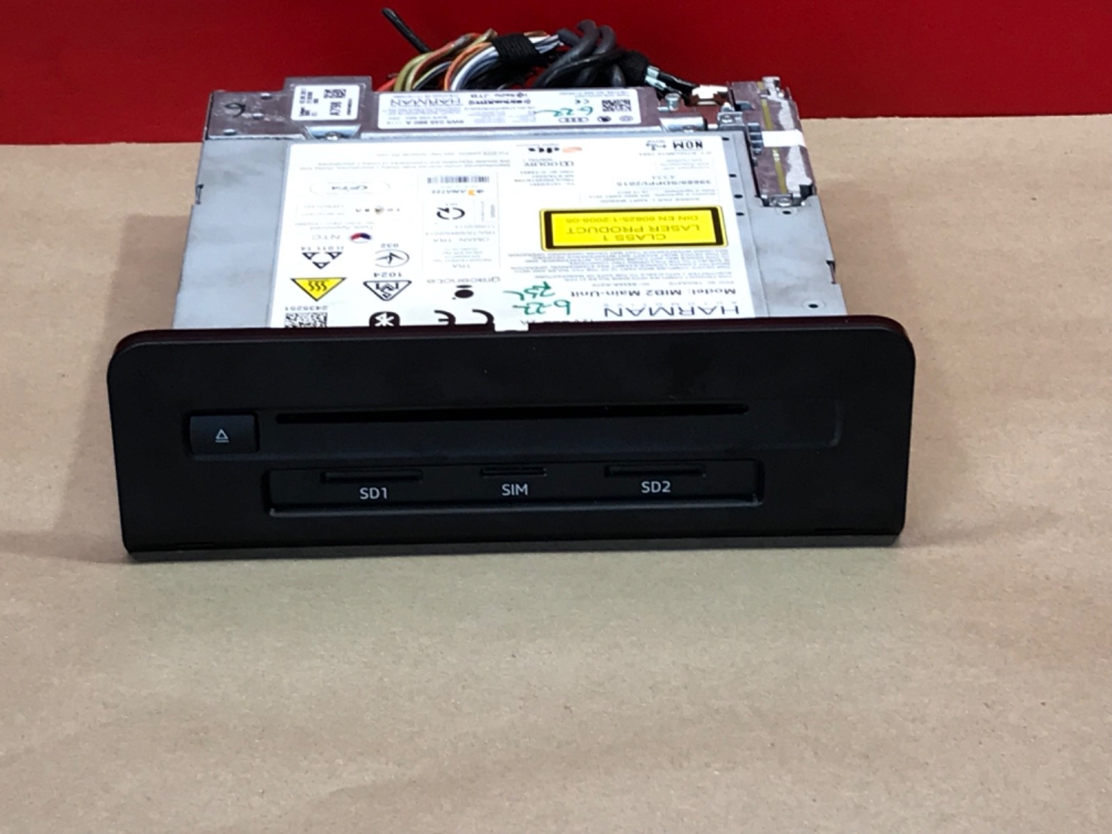 18-20 AUDI MIB2 A4 A5 Q5 S4 S5 SQ5 SD SIM CD RADIO MULTIMEDIA PLAYER REC HARMAN