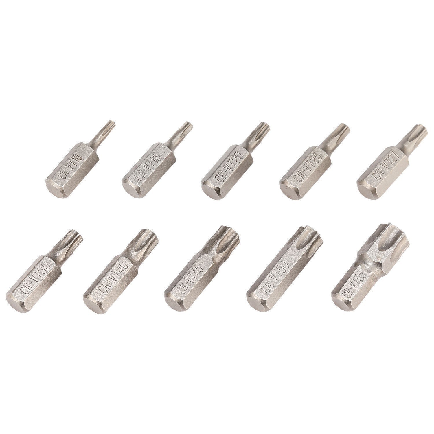 Security Bit Set T10 To T60 E-Series 3/8 Drive Ratchet Compatible Tools 34 Count