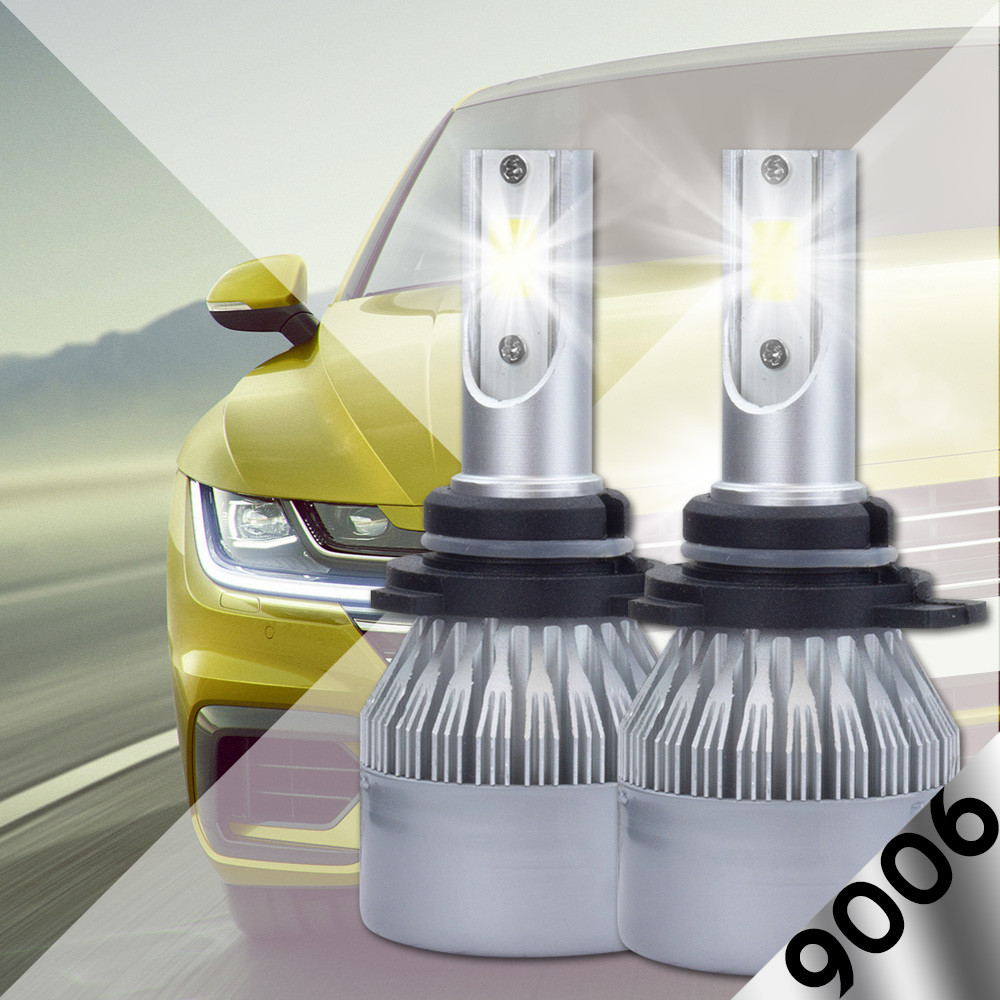 XENTEC LED HID Headlight kit 9006 White for 1990-1996 Chevrolet C60 Kodiak