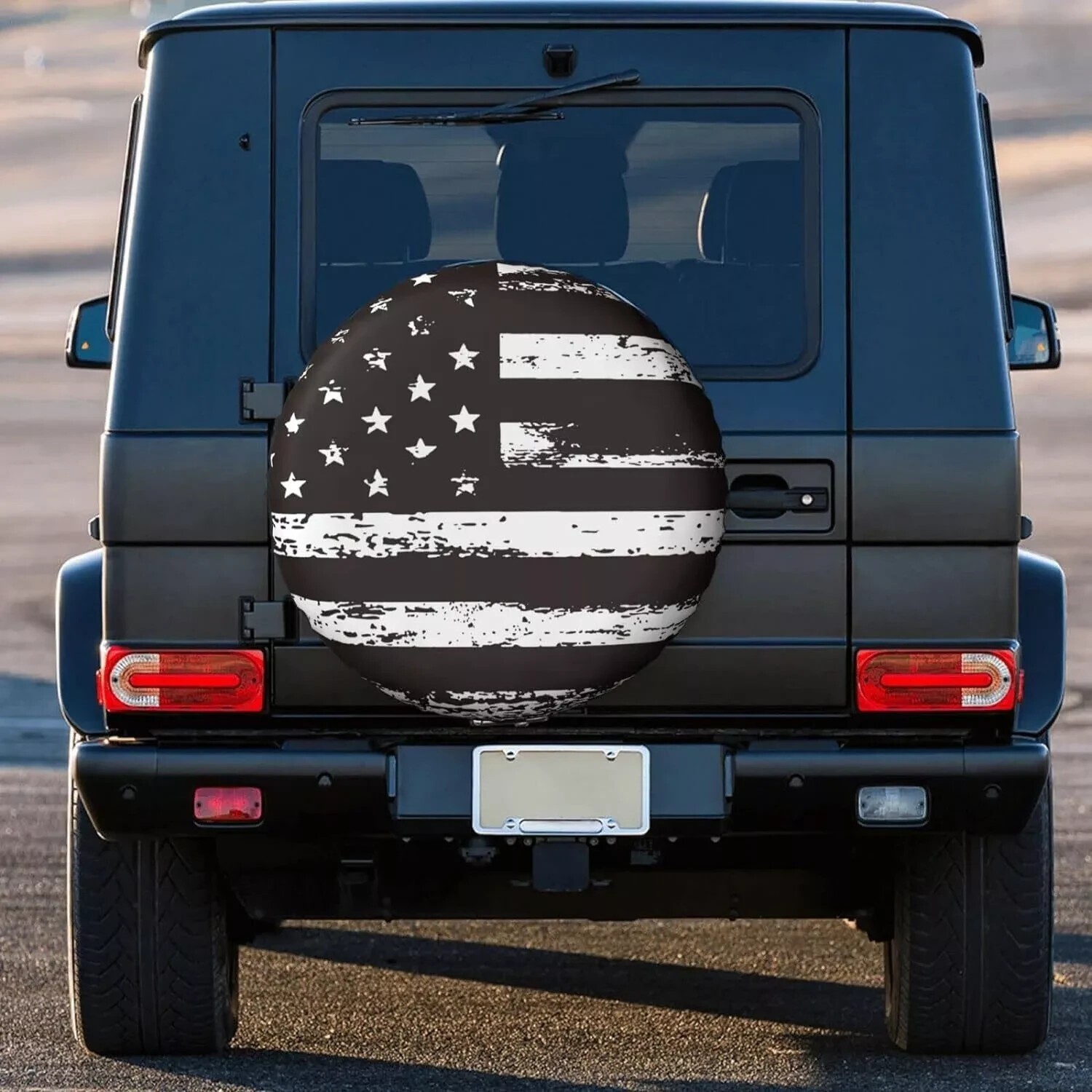 15″ American Flag Spare Tire Cover Fit Jeep Wrangler Rv SUV Truck Travel Trailer