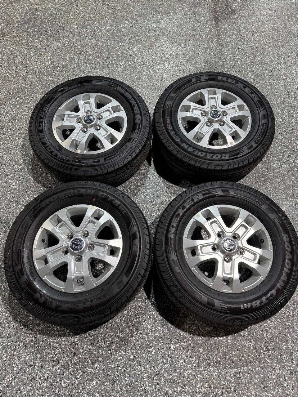 16″ Take Off OEM Dodge Ram Promaster Rims Wheels Set of 4 16×6 5×130 With Tires