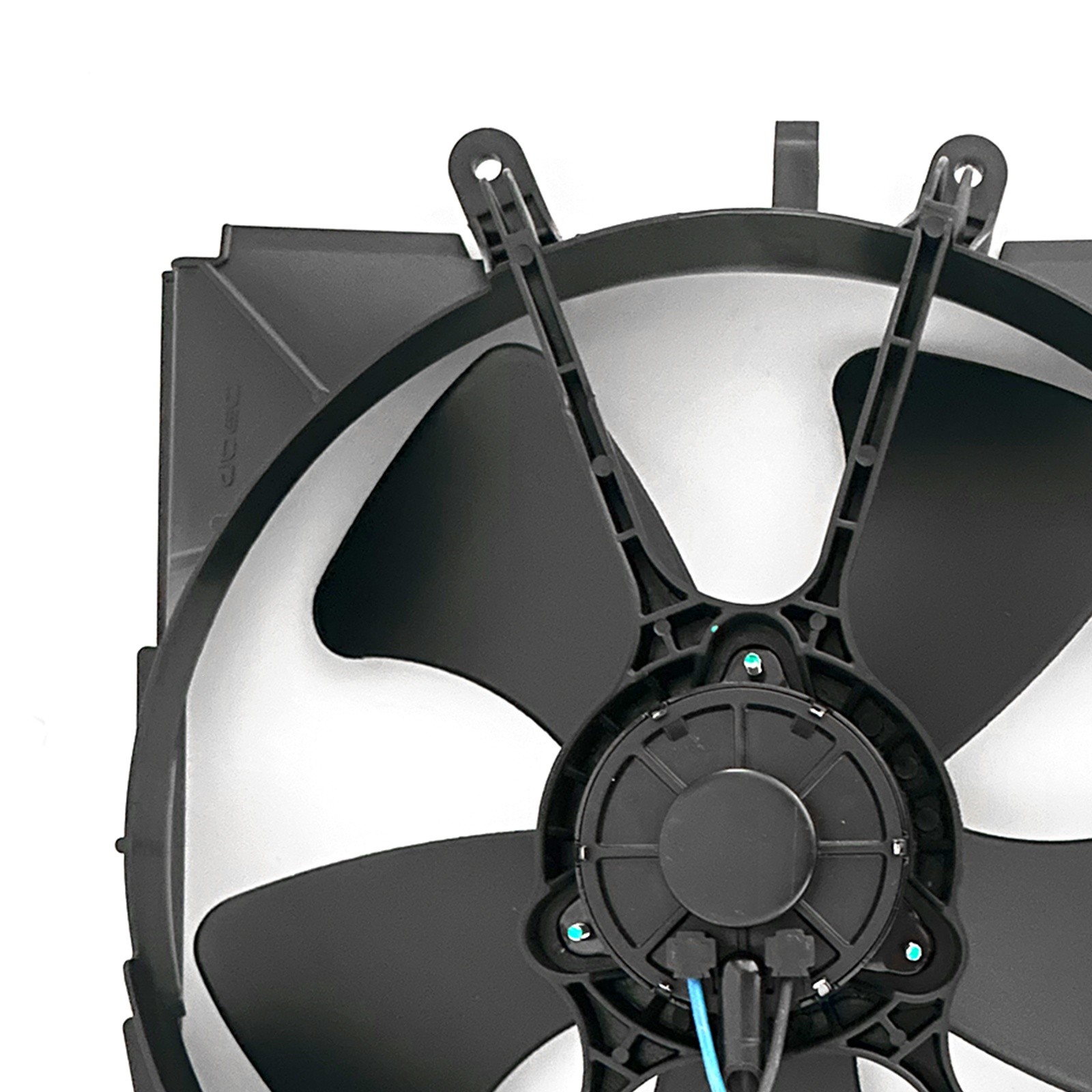 Radiator Condenser Cooling Fan Assembly Fit 1993-1995 1996 1997 Toyota Corolla