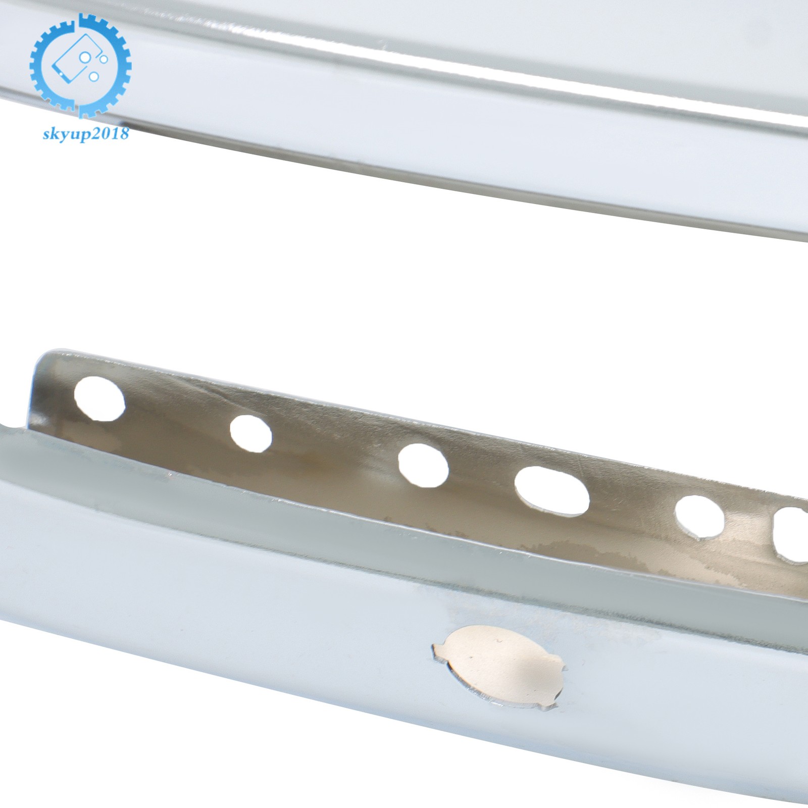 For Ford F-150 F150 2024-2025 Steel New Front Bumper Face Bar W/ 4 Sensor Holes