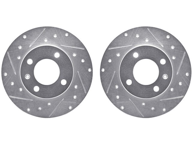 For 1973-1979 Audi Fox Brake Rotor Set Front Dynamic Friction 55212DBDS 1974