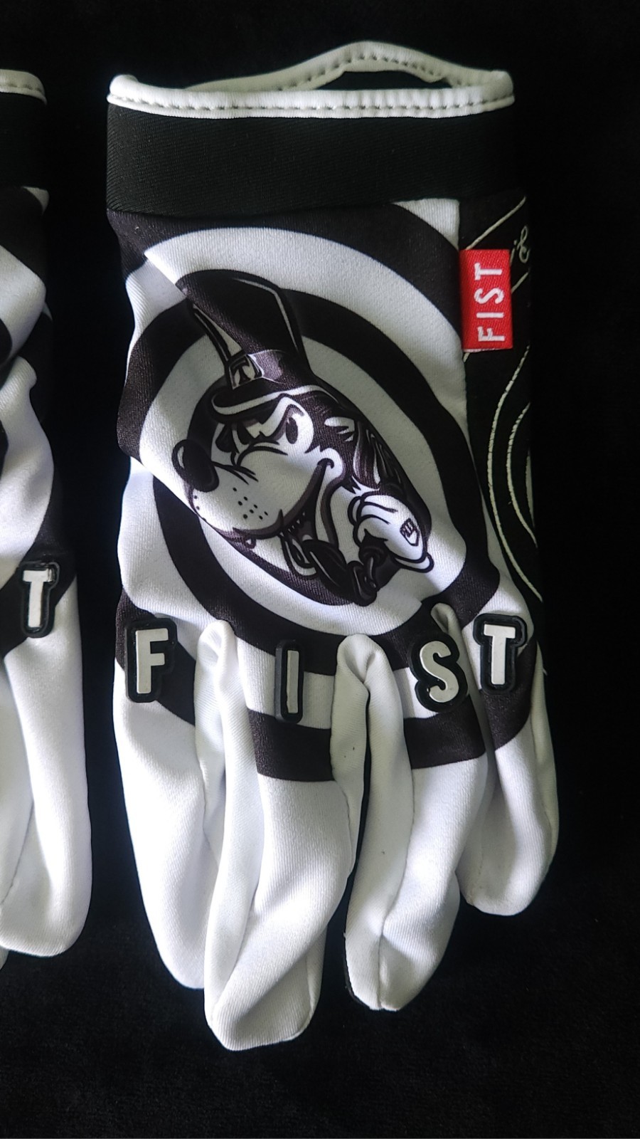 Top Dog Motocross Hand Gloves-“Skitz” By FIST HANDWEAR AUSTRALIA (NEW) Large