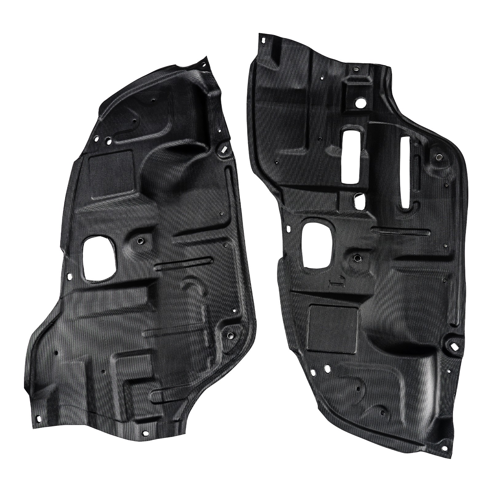 2pcs Front Lower Engine Splash Shield LH RH For 2002-2006 Toyota Camry