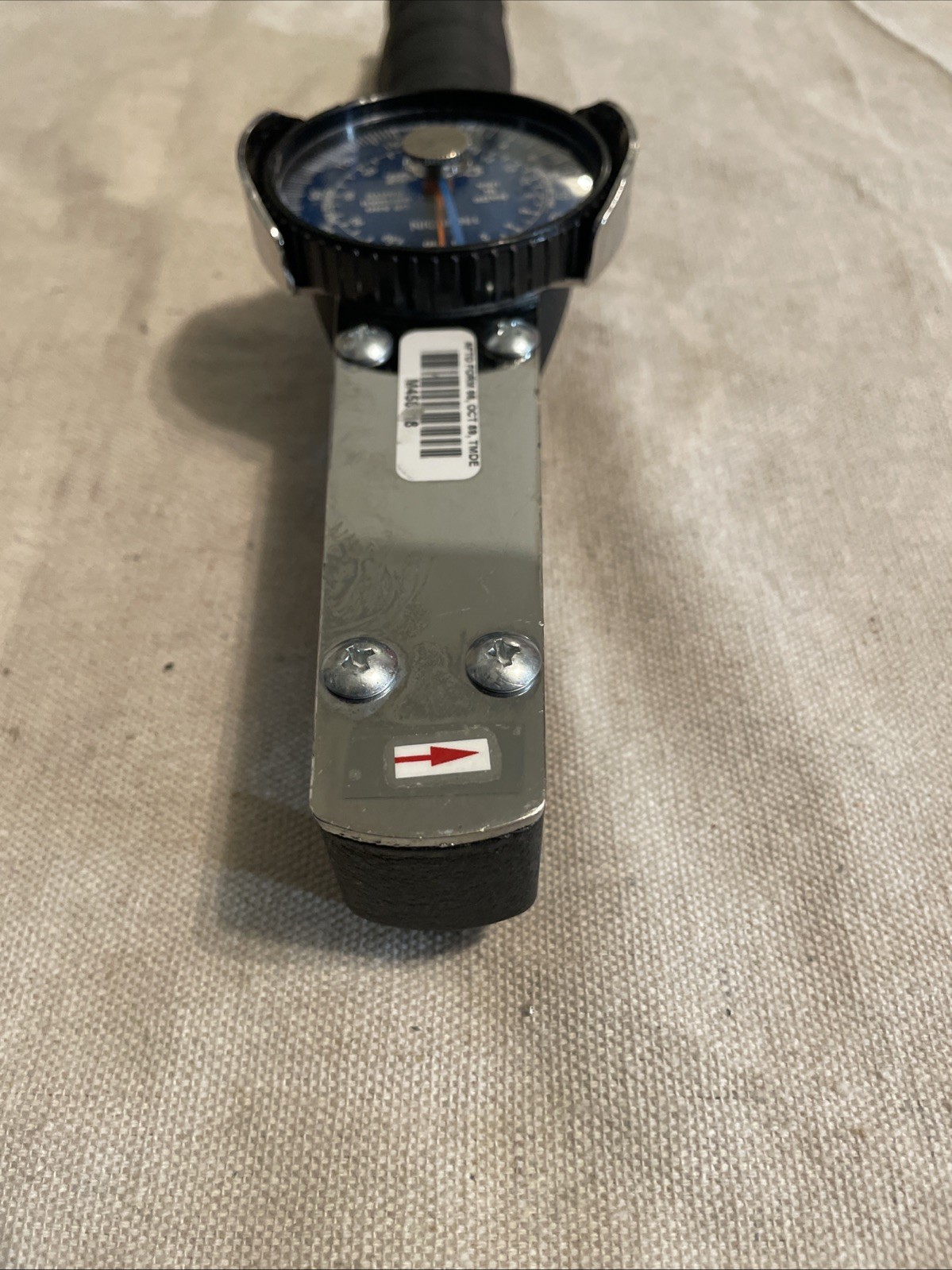 CDI 3/8 Drive Dial Type Torque Wrench Model 1502LDIN 0-150 In/pounds USA