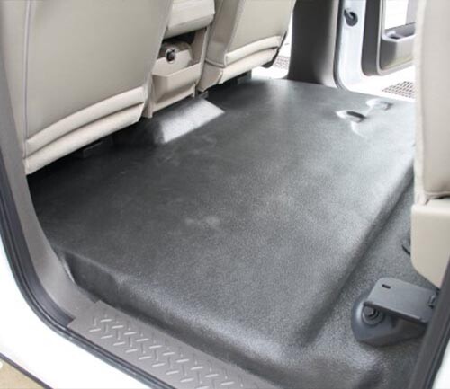 Gray Vinyl Molded Flooring Fits – 2003-2009 Dodge Ram 2500 4DR Quad Cab