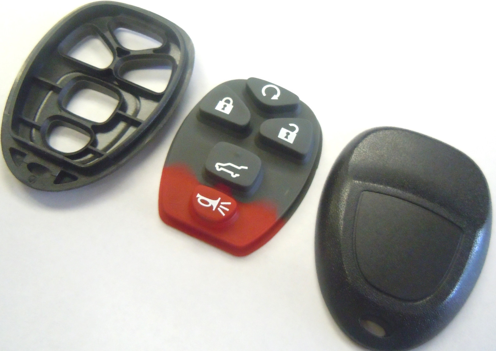 NEW 5 BTN pad case SHELL keyless remote car starter fob for GMC ACADIA 2007-2017