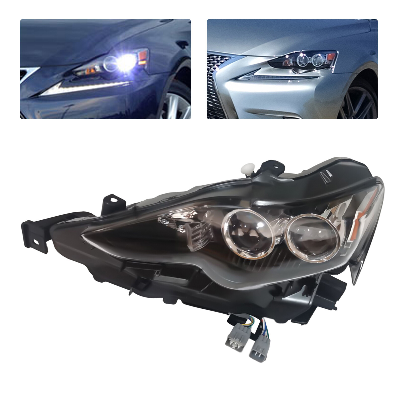LED Headlight Left Driver Side LH Headlamp For 2014 2015 2016 Lexus IS250 IS350