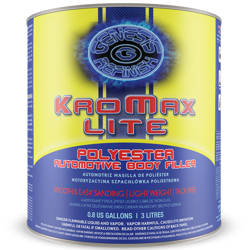 GENESIS G-215 KROMAX LITE POYLESTER AUTOMOTIVE BODY FILLER GALLON