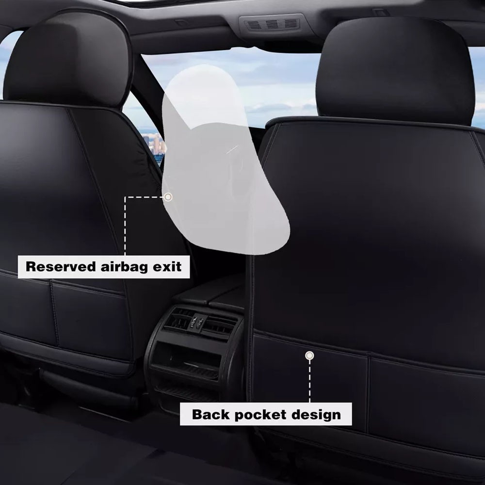 For Acura TL Base Sedan 4 Door 2004-2010 Full Set Car Seat Cover 5 Seats Pads