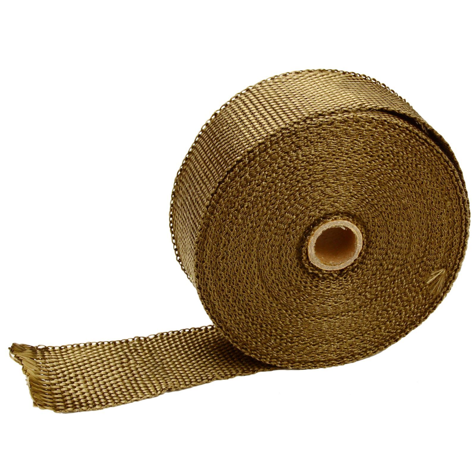 2 Rolls 2″x 50ft Thermal Header Pipe Tape Titanium Lava Exhaust Wrap 20 Ties Kit