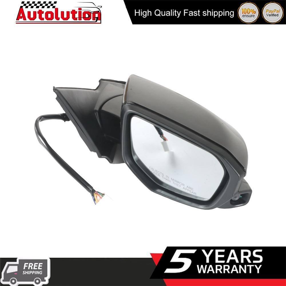 Power Mirror Right Passenger For 2016-18 Honda Civic Black With Camera HO1321284