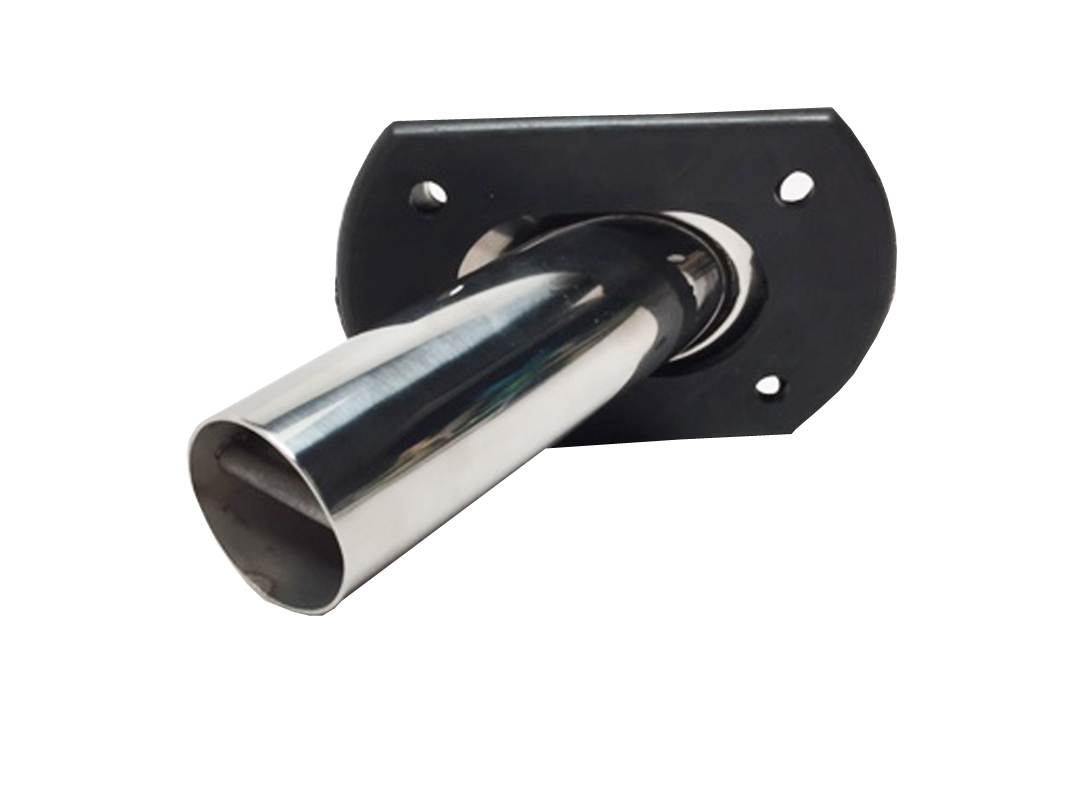 Pactrade Marine 2PCS S.S Boat Outrigger Pole Rod Holders Flush Mount