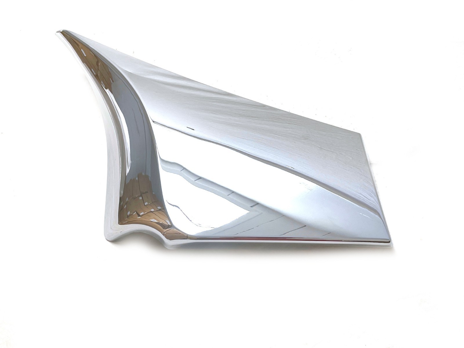 Mutazu Left-Side Chrome ABS Plastic Side Cover for Victory Cross Country Road