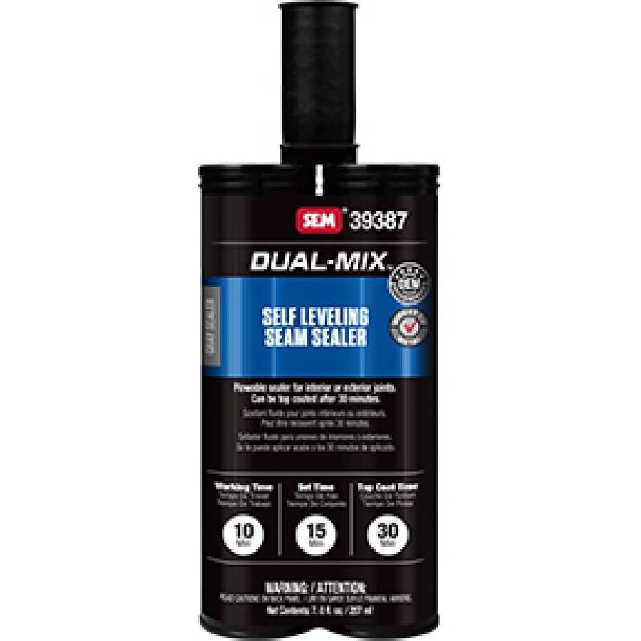 SEM 39777 Dual-Mix™ High Build Self-Leveling Seam Sealer, 7 Oz Cartridge, Liquid