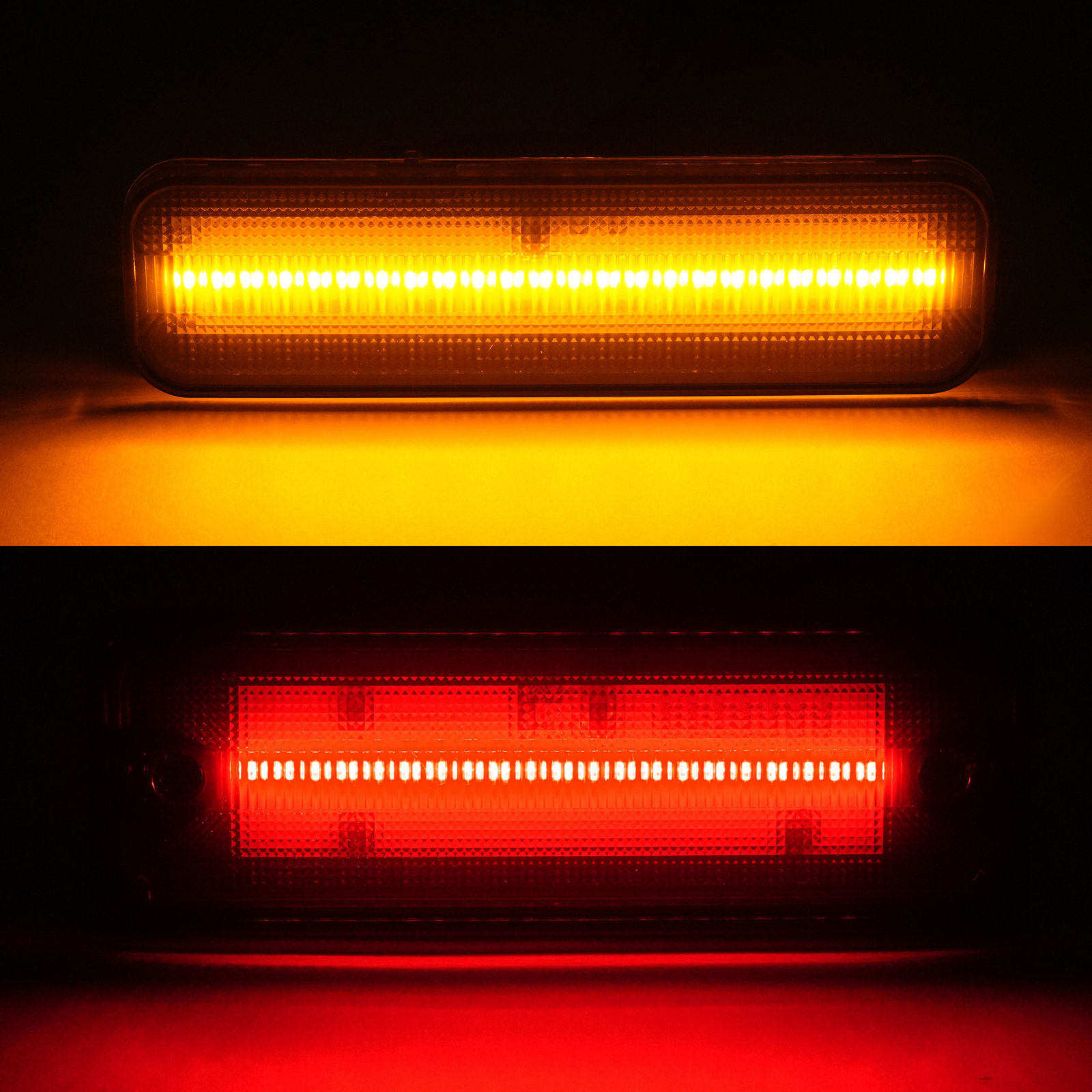 Front&Rear Red/Amber/White Side Marker Light For Chevy El Camino Malibu 1978-87