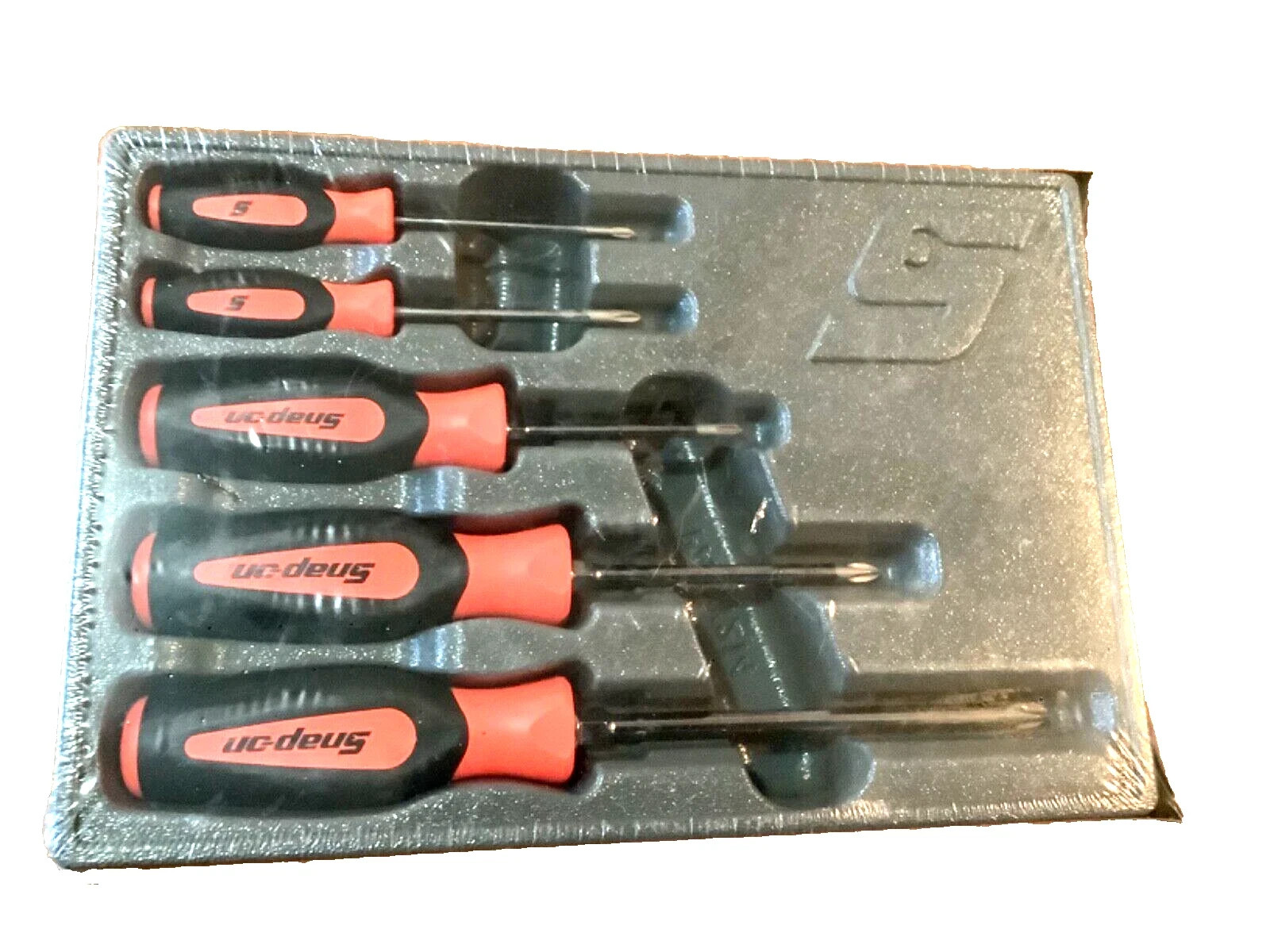 Snap-on 5-piece Orange Soft Grip Phillips Screwdriver Set SGDP50BO NEW Sealed