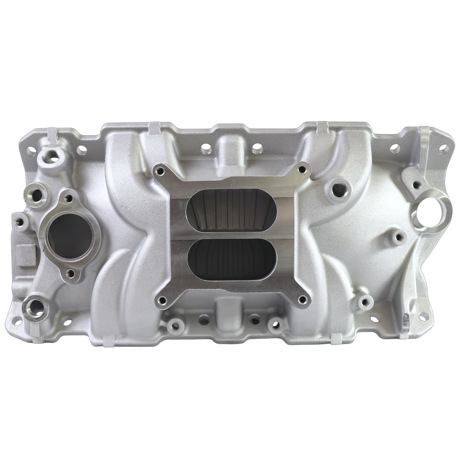 2701 Performer EPS Dual Plane SBC Intake Manifold For Small Block Chevy 55-86 V8