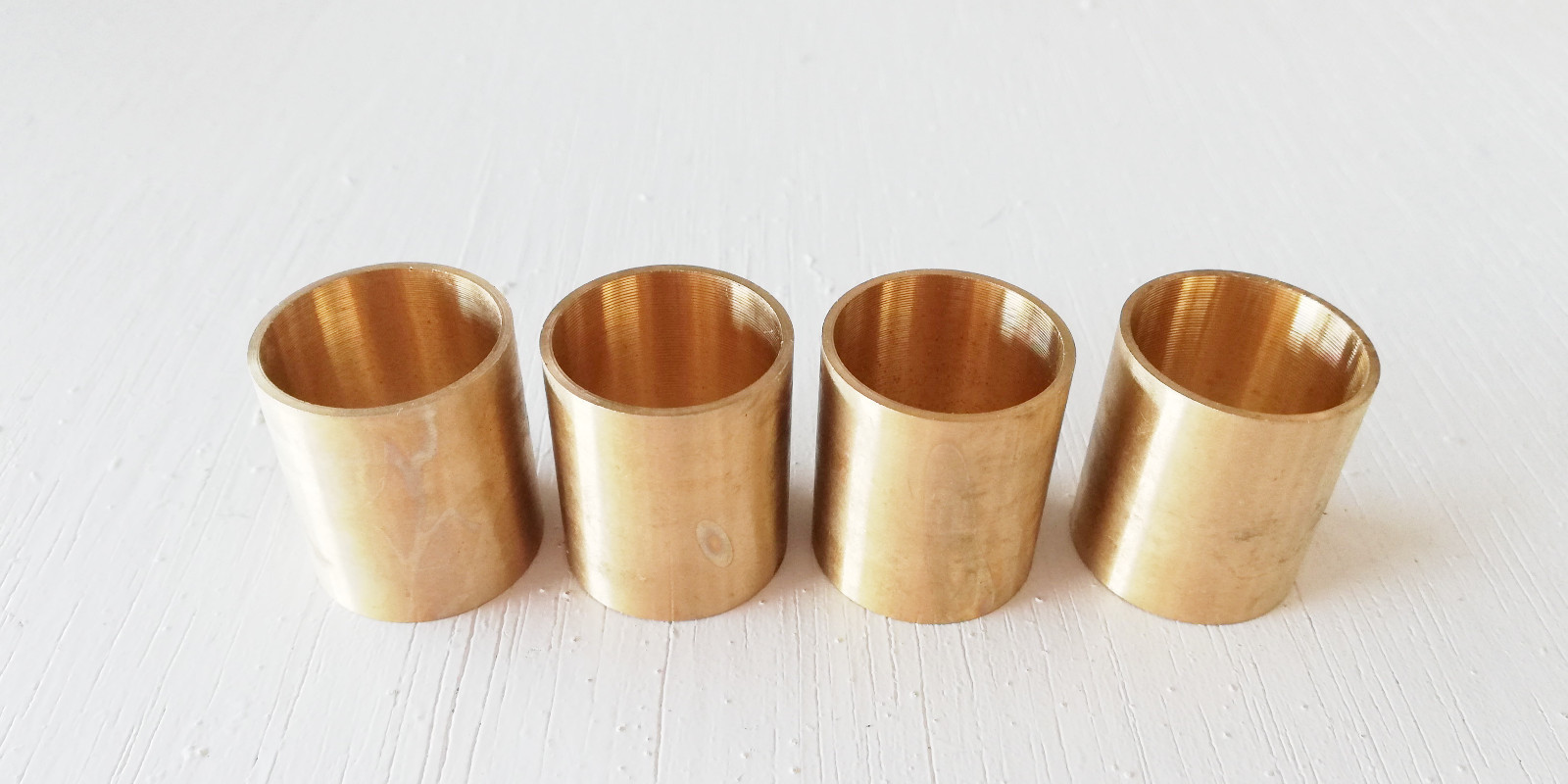 SILICONE BRONZE ROD PIN BUSHINGS FOR 22MM PIN A SET OF 4 PIECES